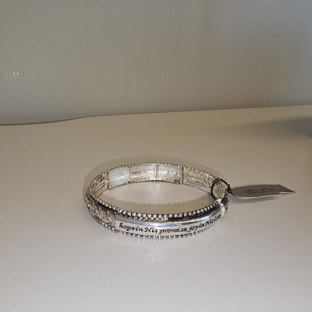 Studio Silver Engraved Bracelet
